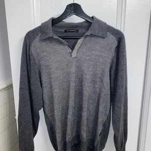 Made in Italy Men's Gray Sweater